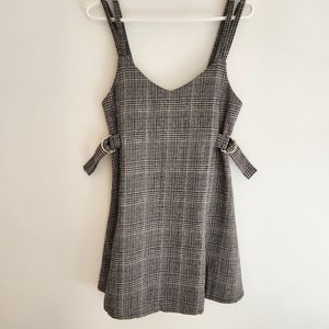Plaid Sleeveless Dress